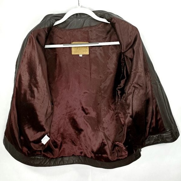 Women's Leather Jacket Olde Hide House Size XS - Picture 7 of 9